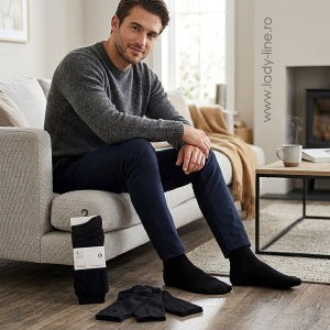 Eleganță discretă și protecție optimă, ideale pentru orice tip de încălțăminte masculină.