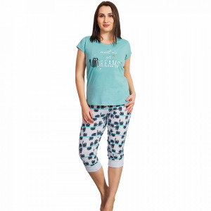 Women's Plus Size Pajamas, Vienetta, 'Meet Me at Dreams'