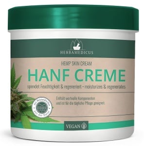 Cremă cu Ulei din Semințe de Cânepă Herbamedicus 250 ml - Hidratare Profundă, Protecție și Regenerare Cutanată