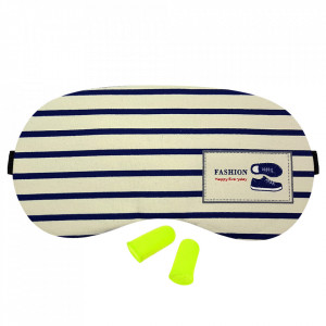 'Fashion Every Day' Sleep Mask and Earplugs