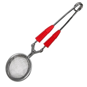 Infuzor Ceai Tip Clește Inox | Infuzie Perfectă, Fără Resturi