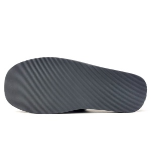 Papuci de Casa din Piele Model 'Geometric Aproch' Gray - Prezentare talpă papuci.