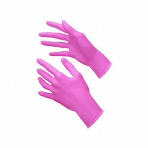 Manusi Examinare Nitril Ultrasoft TopTouch Plus Akzenta Pink Horizon 100 Buc