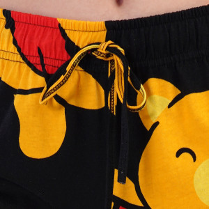Pantalon Pijama din Bumbac 100% Vienetta Model 'Lovely Bear'