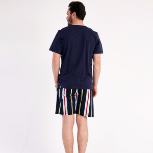 Pijamale Barbati Pantalon Scurt Vienetta | MAN Model 'Just Be Cool' 