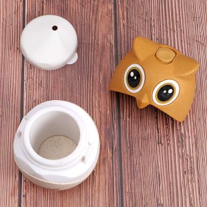 Suport Scobitori în Formă de Bufniță | Decor Adorabil și Utilitate Maximă