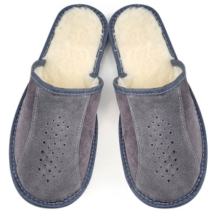 'Tennessee' Wool-Lined Suede Slippers | Guaranteed Relaxation