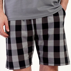 Pijama Bărbați Vienetta | MAN 'You Look Like I Need A Beer' - Prezentare detaliu pantalon si buzunare.