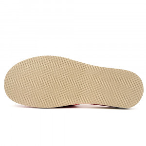 Papuci de Casa din Piele Comozi Model 'Glaucia' Red
