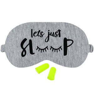 Masca Dormit 'Lets Just Sleep' - Set Ochelari Somn cu Antifoane Interne | Confort Premium