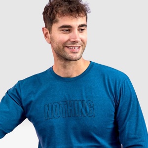 Pijama Bărbați Serena First Touch, Model 'Nothing' | Stil Casual. Prezentare detaliu model.