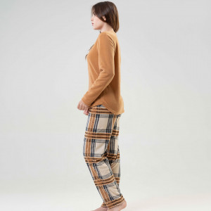 Pijamale Calduroase Dama din Polar Flece Vienetta Model 'Beautiful'