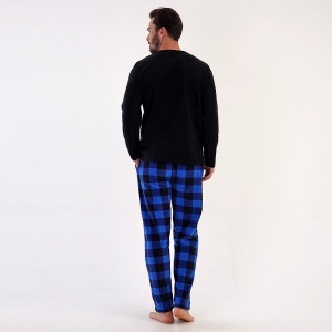 Pijamale Calduroase din Polar Flece Vienetta | Man Loft, Model 'Offline'