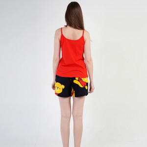 Pijamale cu Maieu Vienetta Model 'Little Sweet' Red