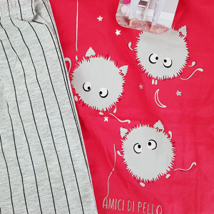 Pijamale Dama Vienetta Model 'Amici di Pello'