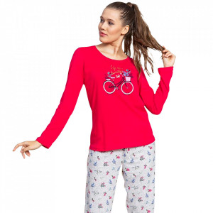 Pijamale Dama Vienetta Model 'Life is a Beautiful Ride'