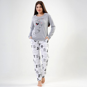 Pijamale Vienetta Dama Model 'I Love You 3000 💝