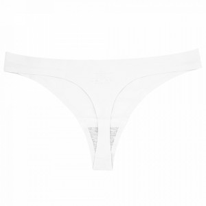 Chilot Tanga fara Cusaturi Culoare Alb