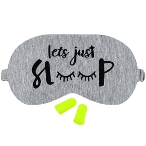 Set Ochelari Dormit 'Lets Just Sleep' + Antifoane Interne Urechi - Somn Liniștit și Protejat