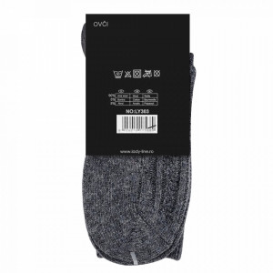 Sosete Termo din Lână Marca Pesail® Model 'Modular View' Culoare Dark Gray