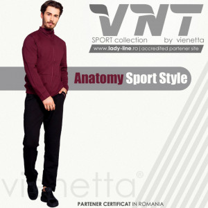 Trening Confortabil Barbati VNT by Vienetta Model 'Anatomy Sport Style'