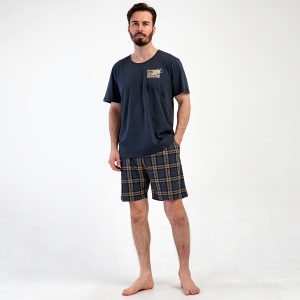 Vienetta Men's Pajamas | MAN 'The Destination' | Adventure and Extended Comfort