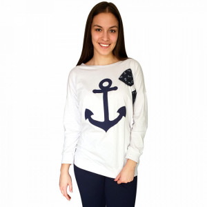 Pijamale Dama Bumbac 100%, Brand Charachter, 'Sailing Love'