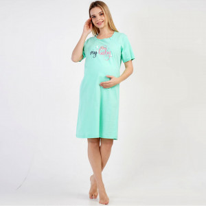 Camasa Gravide si Alaptat cu Fermoar Vienetta Model 'My Baby'