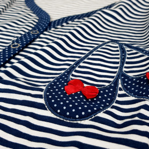 Camasa Gravide si Mamici, Bumbac 100%, 'Marina Design' - Img 3