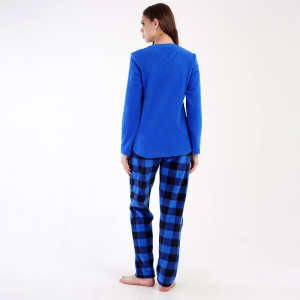 Pijamale Calduroase Dama din Polar Flece Vienetta Loft Model 'Dream Big'