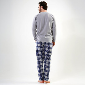Pijamale Calduroase din Polar Flece Vienetta | Man Loft, Model 'Write On.'