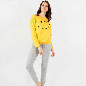 Pijamale Confortabile Dama Vienetta Model 'Smile Today'