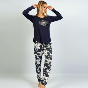 Pijamale Confortabile din Bumbac, Pijamale Vienetta, Model 'Balive in Your Dreams' 💖