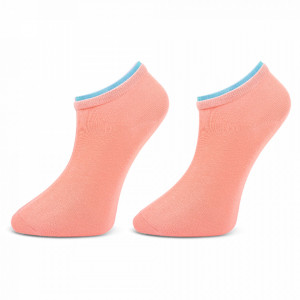 Sosete Glezna Dama Set 2 Perechi Model 'Summer Happiness' Culoare Roz | Albastru