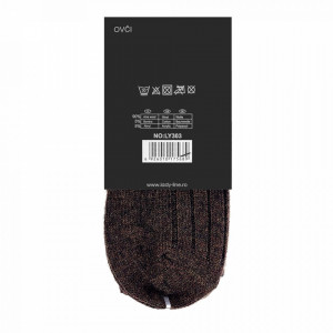 Sosete Termo din Lână Marca Pesail® Model 'Stable Ground' Culoare Dark Brown