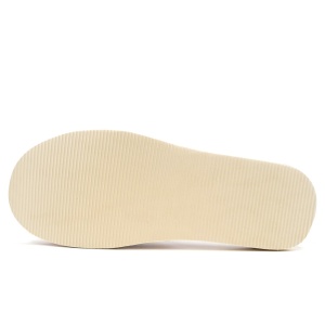 Papuci de Casa Vara din Piele Culoare Alb Model 'Atilius'