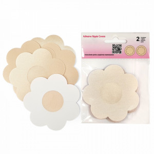 Very Thin Cloth Nipple Ornaments and Stickers 4 Pieces