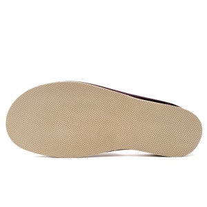 Papuci de Casă din Piele Comozi Model 'Glaucia' White/Burgundy | Confort și Eleganță