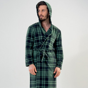 Halat din Polar pentru Barbati Fleece Vienetta | MAN LOFT,  Model 'Relax'