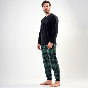 Pijamale Calduroase din Polar Flece Vienetta | Man Loft, Model 'Relax'