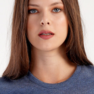 Pijamale Confortabile Vienetta, Model 'Alive' Indigo Gray
