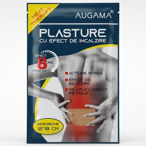 Plasture individual 12x18cm cu activare la contactul cu aerul și efect termic până la 8 ore.