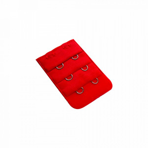 Prolunga per reggiseno, estensione per reggiseno o estensore per reggiseno, 1 pezzo rosso
