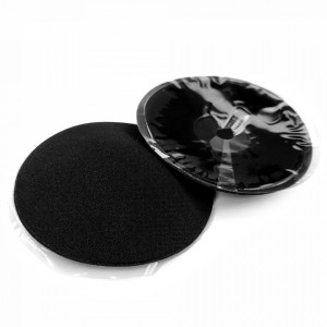 Self-Adhesive Nipple Cloth Ornaments Set of 2 Pieces, Black Color