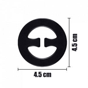 Cleme Bretele Set 3 Buc. Forma Rotunda Culoare Negru Nud Transparent