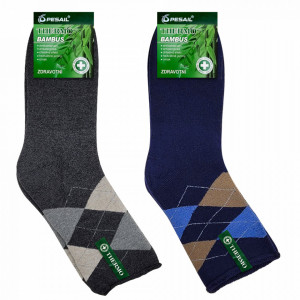 Șosete Termo Fara Compresie din Bambus Set 2 Perechi Model 'Classic Man' No. 01
