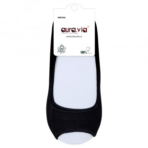 Talpici Decupati in Varf la Degete Culoare Negru, 1 Pereche