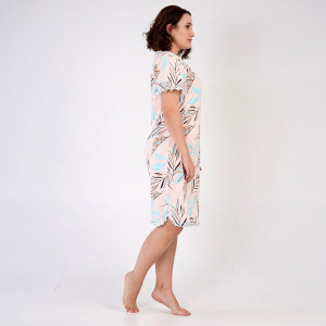 Camasa de Noapte Marimi Mari Bumbac 100% Vienetta, Model 'Perfect in Nature'