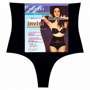 Chilot Modelator Invizibil Model Tanga Culoare Negru