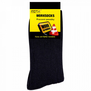 Șosete Rezistente pentru Lucru Set 3 Perechi Model 'WorkSocks' Culoare Negru